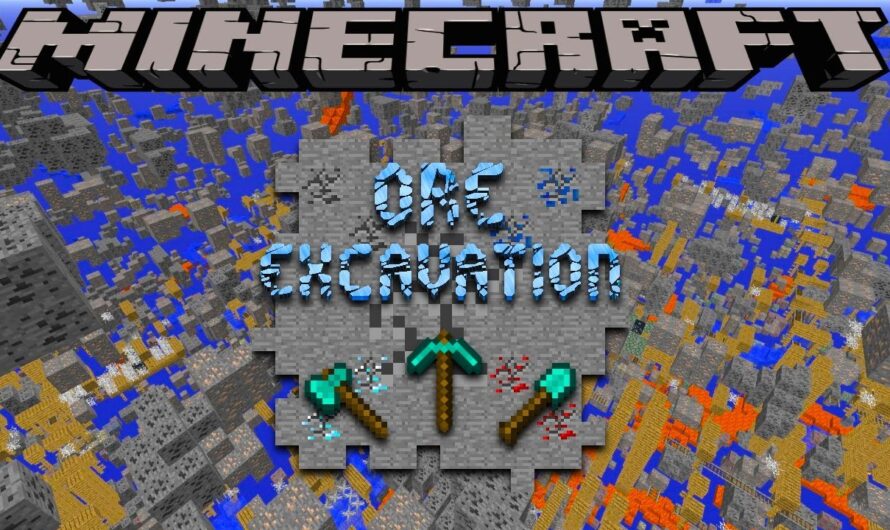 Ore Excavation Mod for Minecraft